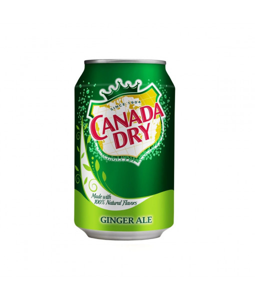 Canada Dry Can Gingerale 355ml