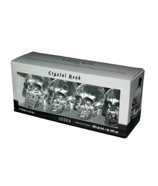 Crystal Head Pack<br>Vodka | 4 x 50 ml | Canada