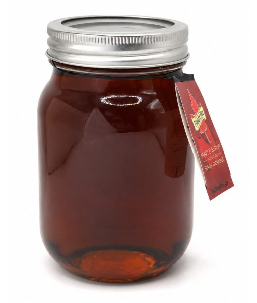 Turkey Hill<br>Sirop d'érable ambré - Pot Mason<br>500 ml