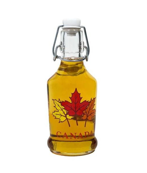 Feuilles d'érable Cruchon au Sirop d'érable-200 ml