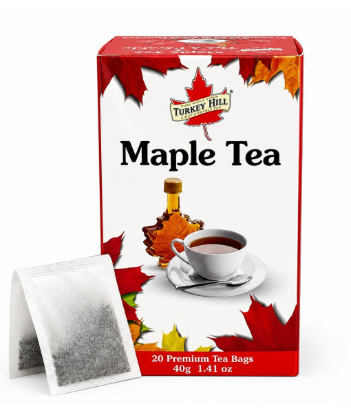 Turkey Hill<br>Thé à l'érable -20 Bags<br>40 g Turkey Hill<br>Thé à l'érable -20 Bags<br>40 g