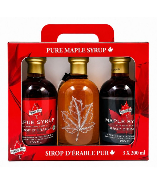 Turkey Hill<br>Trio Récolte d'Érable<br>3 x 200 ml