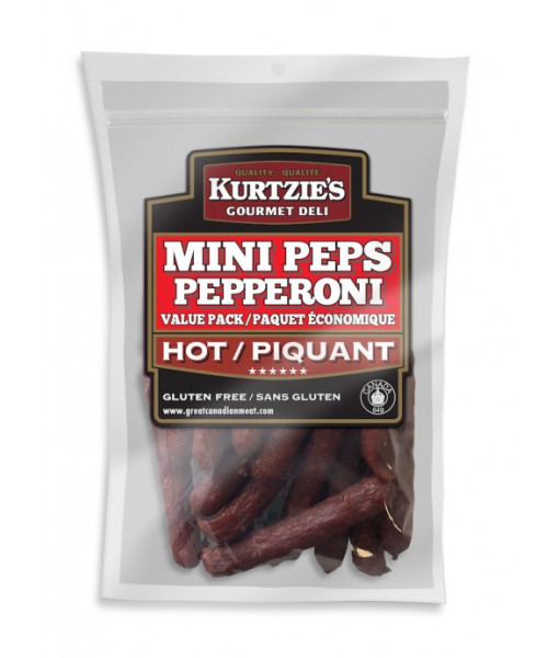 Kurtzie's Mini Peps Pepperoni Hot Value Pack