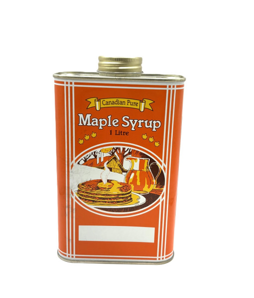 P.A. Beaudry<br>Sirop d'érable ambré, goût riche <br>Bidon de métal de 1 L