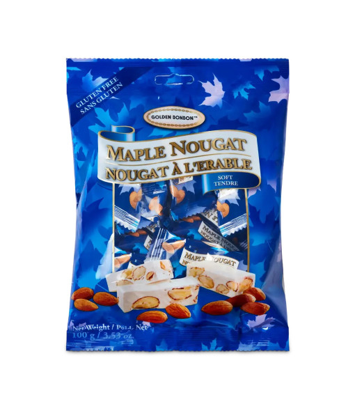 Golden Bonbon<br> Nougat à l'érable<br>100 g / 3.53 oz.