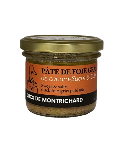 Ducs de Montrichard<br>Pâté de foie gras de canard Sucré & Salé<br>86 gr