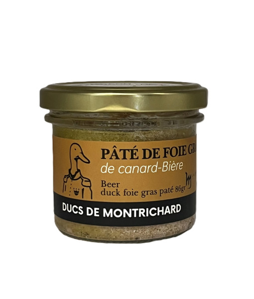 Ducs de Montrichard<br>Pâté de foie gras de canard - Bière<br>86 gr
