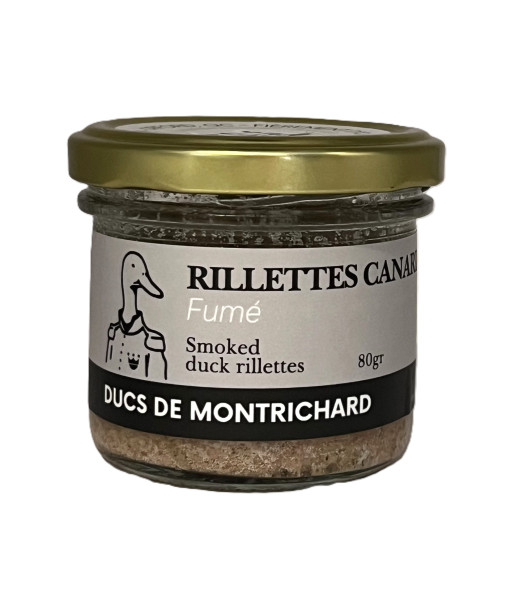 Ducs de Montrichard<br>Rillettes Canard Fumé<br>80gr