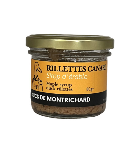 Ducs de Montrichard<br>Rillettes Canard Sirop d'érable<br>80gr