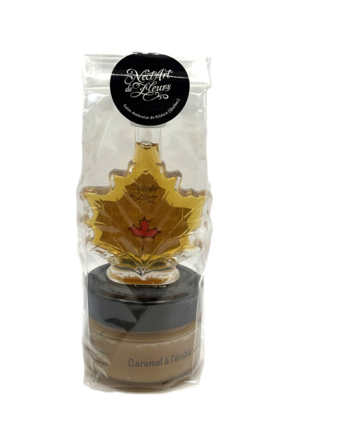 Nect'Art de Fleurs<br>Caramel à l'érable et sirop d'érable<br>125 ml / 50 ml
