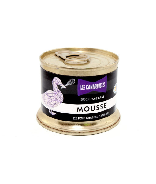 Les Canardises<br>MOUSSE de Foie Gras de canard <br>140 g
