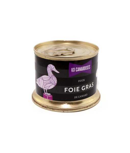 Les Canardises<br> FOIE GRAS (Bloc) de canard<br>140 g