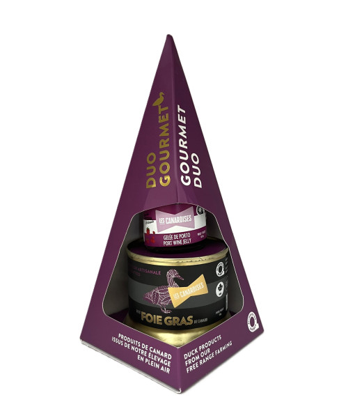 Les Canardises<br> Le duo Foie Gras et Gelée de porto