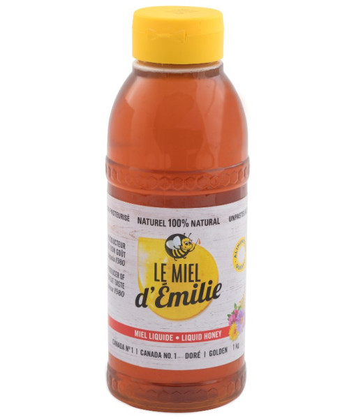 Le miel d'Émilie<br>Miel liquide<br>1 kg