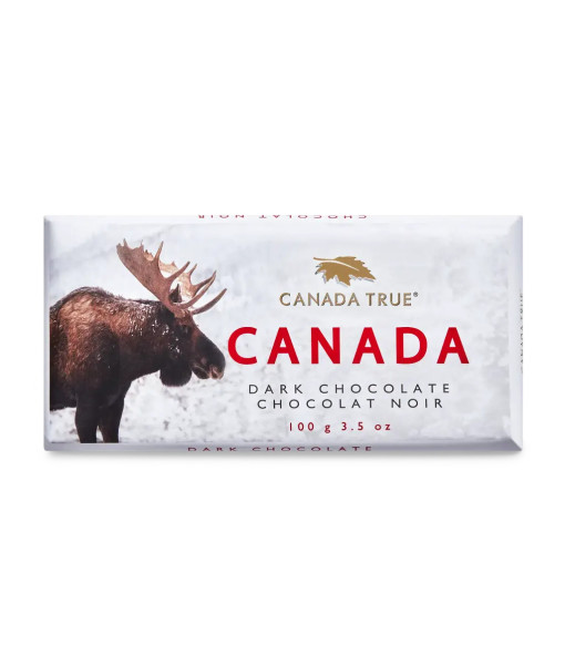 Canada True<br>Barre de chocolat noir <br>100 g / 3.5 oz