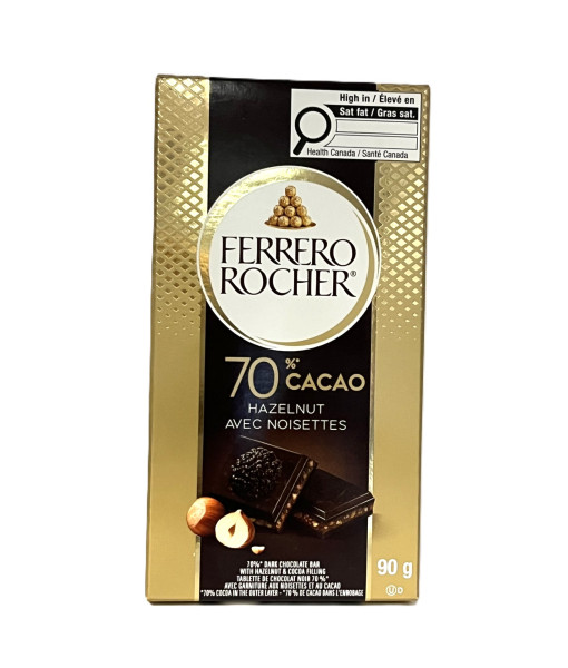 Ferrero Rocher<br>Hazelnut 70% Cacao<br>90 g