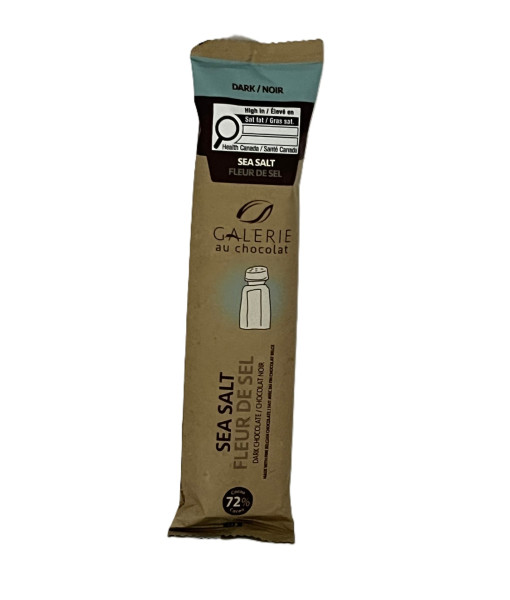 Galerie<br>72% Fleur De Sel Chocolat Noir<br>40 g