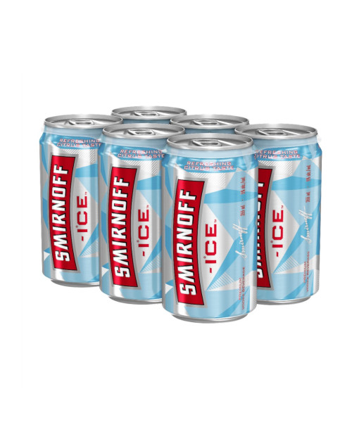 Smirnoff Ice - Cooler à base de vodka | 6 x 355 ml | Canada