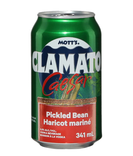 Mott's Clamato Caesar Saveurs Assorties<br>Cooler au spiritueux | 12 x 341 ml | Canada, Ontario
