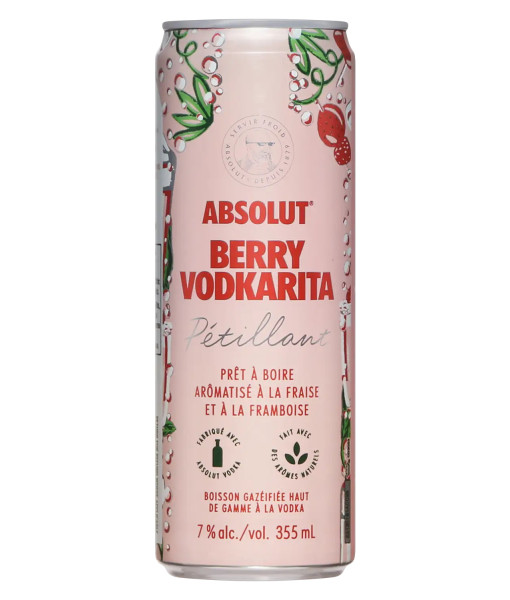 Absolut Caisse Saveurs assorties<br>Cooler au spiritueux   |   8 x 355 ml   |   Canada  Ontario