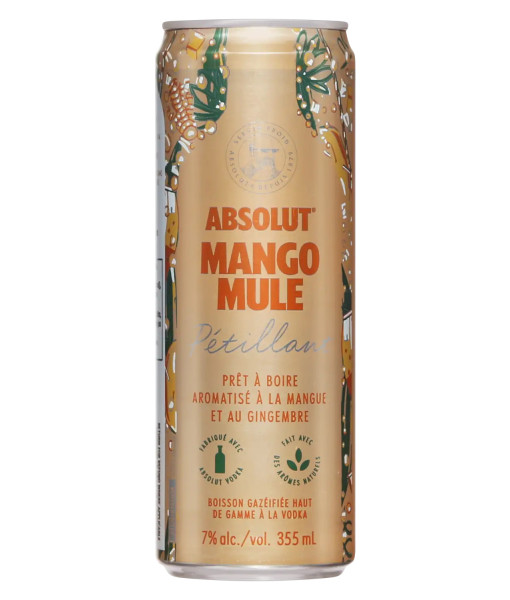 Absolut Caisse Saveurs assorties<br>Cooler au spiritueux   |   8 x 355 ml   |   Canada  Ontario