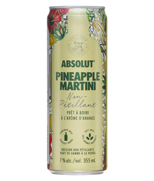 Absolut Caisse Saveurs assorties<br>Cooler au spiritueux   |   8 x 355 ml   |   Canada  Ontario
