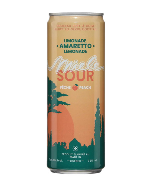 Miele Sour Caisse Mixte<br>Cooler au spiritueux   |   8 x 355 ml   |   Canada  Québec