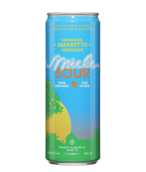Miele Sour Caisse Mixte<br>Cooler au spiritueux   |   8 x 355 ml   |   Canada  Québec