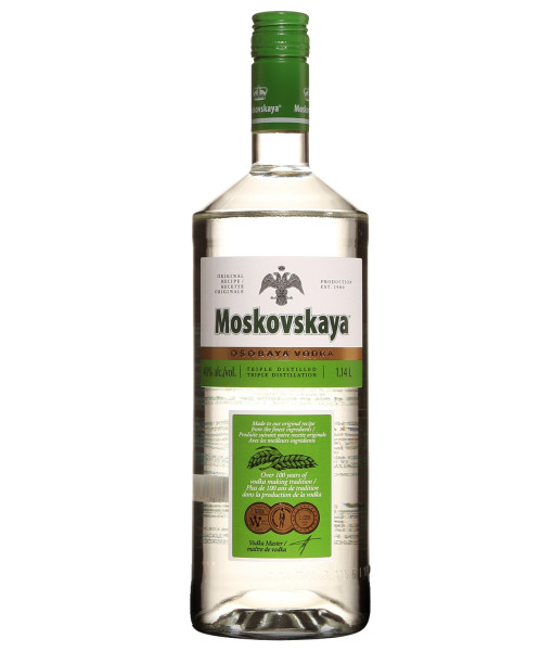 Moskovskaya<br>Vodka | 1.14 L | Latvia