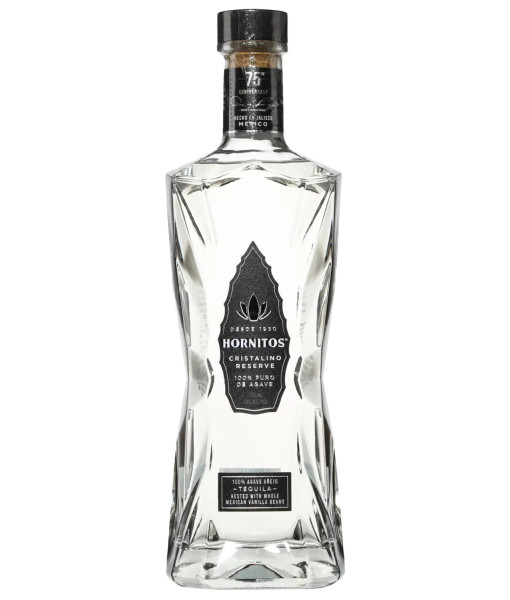 Hornitos Cristalino 75e Anniversaire<br>Téquila | 750 ml | Mexique, Jalisco