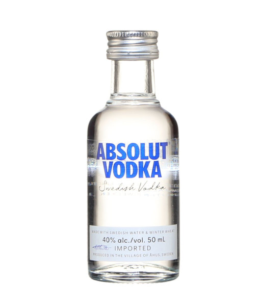Absolut<br>Vodka   |   50 ml   |   Suède