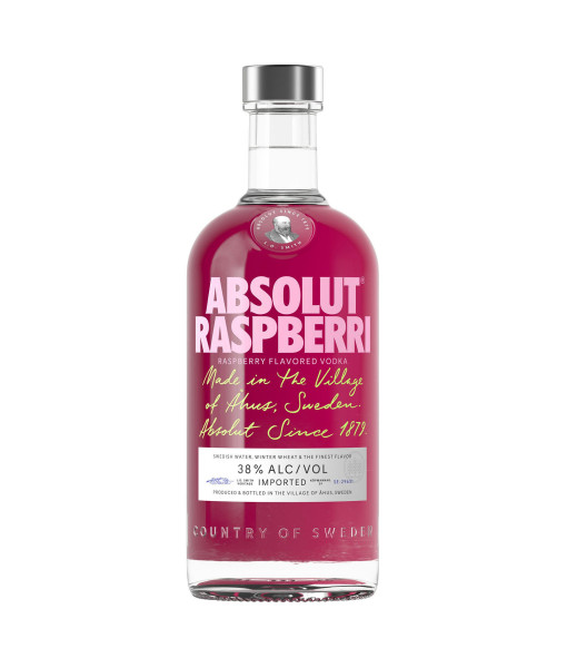 Absolut Raspberri<br>Flavoured vodka (Raspberry)<br>| 1 L | Sweden