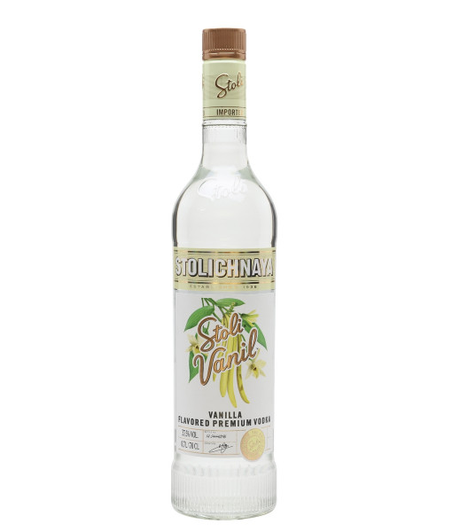 Stolichnaya Vanil<br>Flavoured Vodka (Vanilla)<br>| 1 L | Latvia