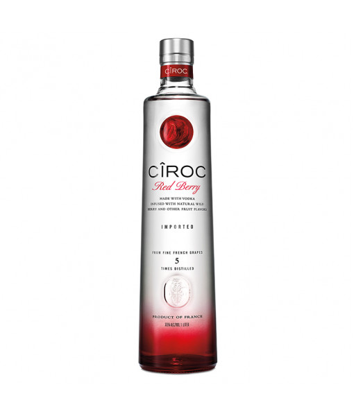 Cîroc Baies Rouges<br>Vodka aromatisée (Baies Rouges) | 1 L | France