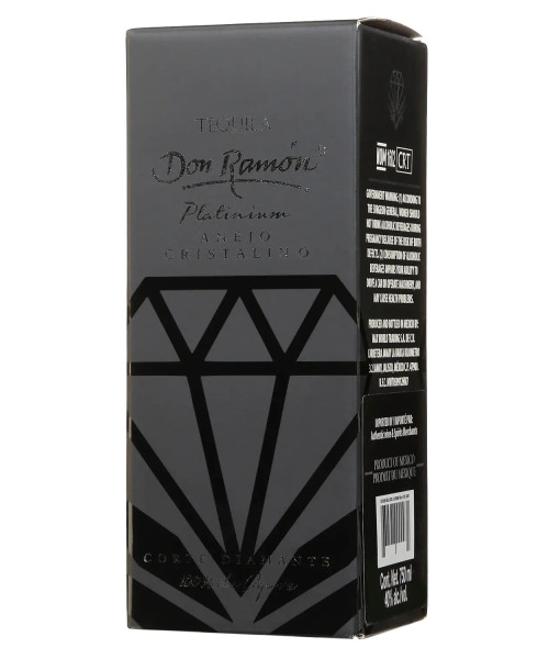 Don Ramon Platinum Series Anejo Cristallino<br>Téquila   |   750 ml   |   Mexique,  Jalisco
