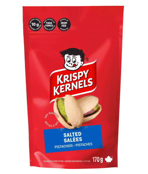 Krispy Kernels<br>Pistaches Salées<br>170g