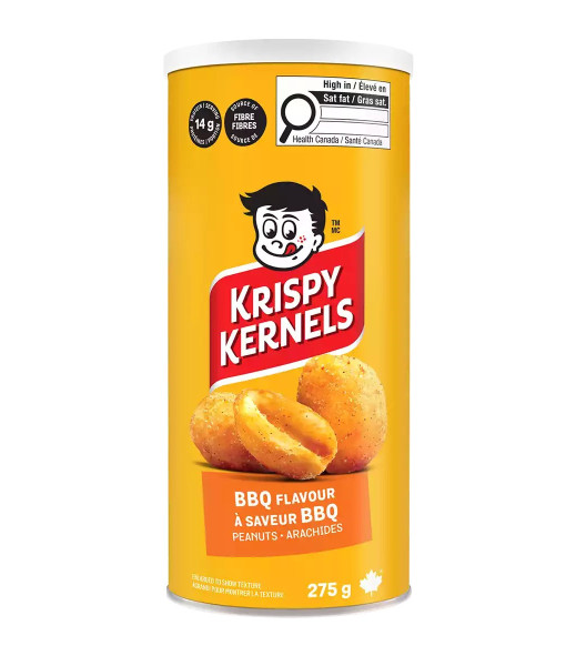 Krispy Kernels<br>Arachides Bbq Tin<br>275g