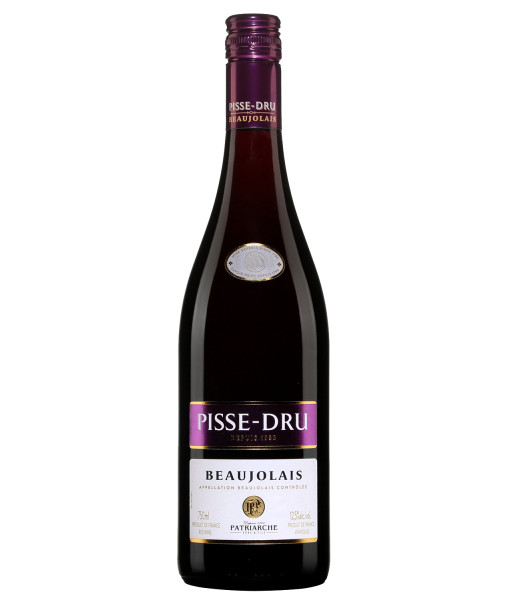 Patriarche Pisse-Dru Beaujolais<br> Vin rouge| 750ml | France
