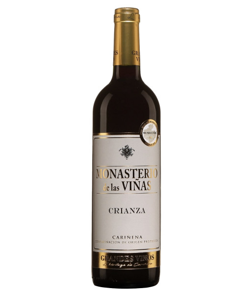 Monasterio de Las Vinas Carinena Crianza<br> Vin rouge| 750ml | Espagne