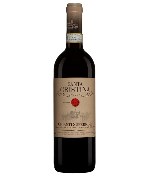Santa Cristina Chianti Superiore<br> Vin rouge| 750ml | Italie
