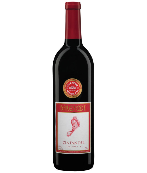 Barefoot Zinfandel <br> Red wine| 750ml | United States