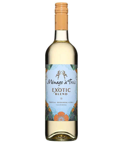 Folie à Deux Ménage à Trois<br> Vin blanc| 750ml | États-Unis