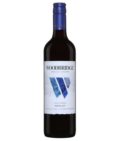 Woodbridge by Robert Mondavi Merlot<br> Vin rouge   |   750 ml   |   États-Unis  Californie