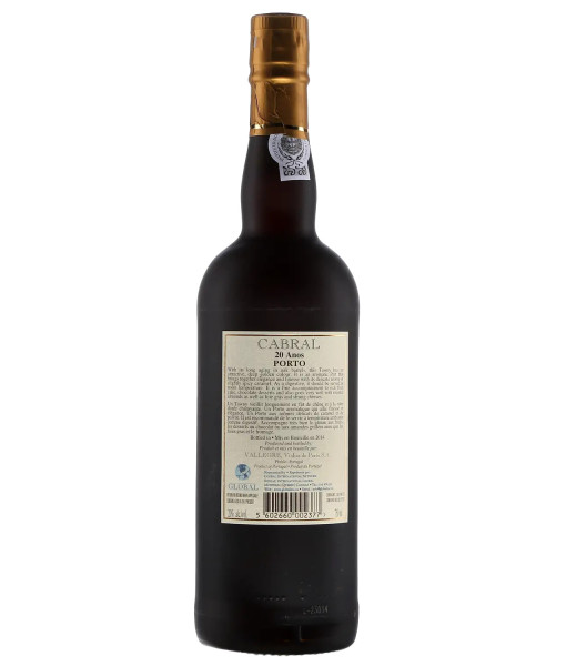 Cabral Tawny 20 Ans<br>Porto | 750 ml | Portugal, Porto/Douro Cabral Tawny 20 Ans<br>Porto | 750 ml | Portugal, Porto/Douro
