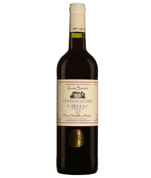 Château Lecusse Gaillac Cuvée Spéciale<br> Vin rouge| 750ml | France