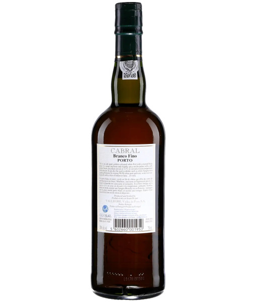 Cabral Branco Fino<br>Porto blanc | 750 ml | Portugal, Porto/Douro Cabral Branco Fino<br>Porto blanc | 750 ml | Portugal, Porto/Douro