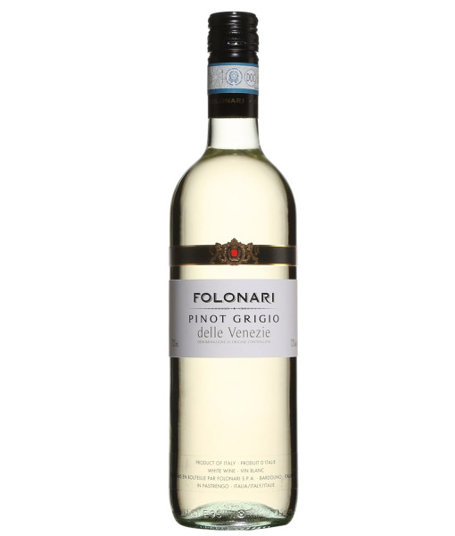 Folonari Pinot Grigio Delle Venezie<br> Vin blanc| 750ml | Italie