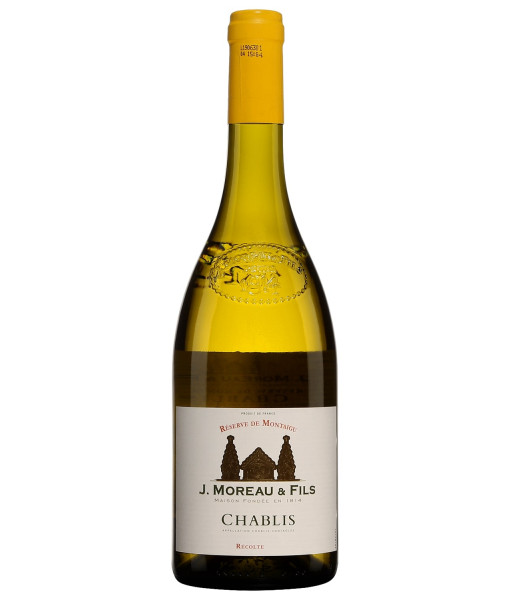 J. Moreau & Fils Chablis Réserve De Montaigu - Bourgogne<br> White wine| 750ml | France