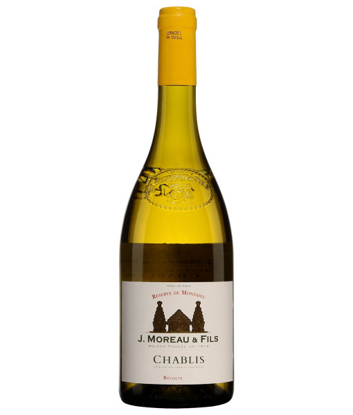 J. Moreau & Fils Chablis Réserve De Montaigu - Bourgogne<br> Vin blanc| 750ml | France