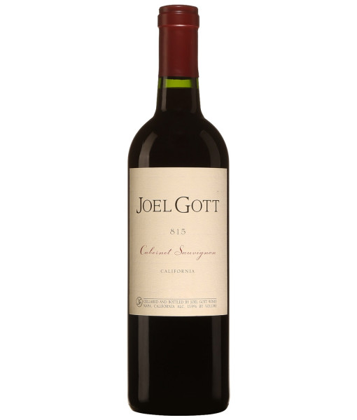 Joel Gott 815 Cabernet Sauvignon<br> Vin rouge| 750ml | États-Unis